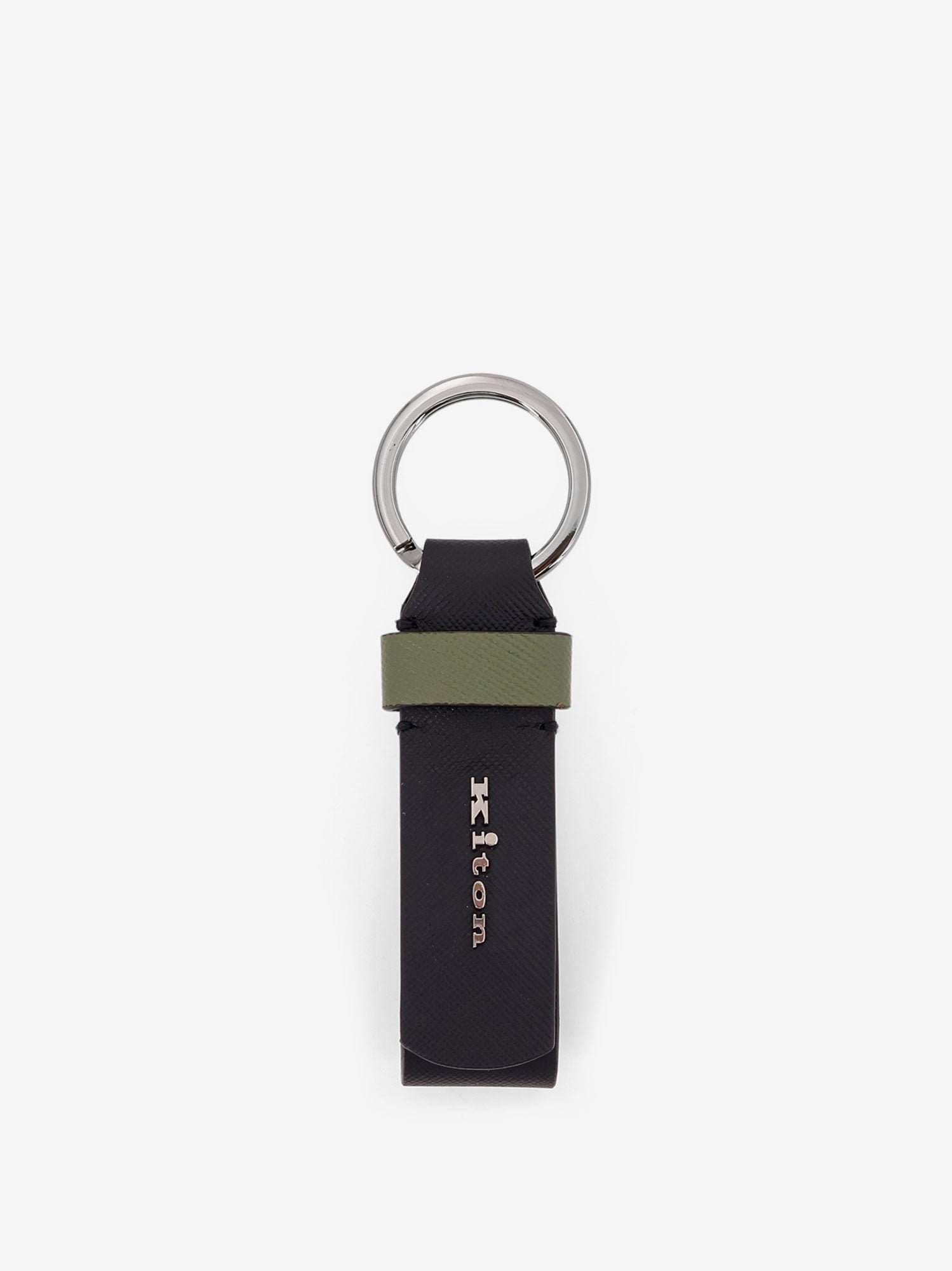 Leather keyring