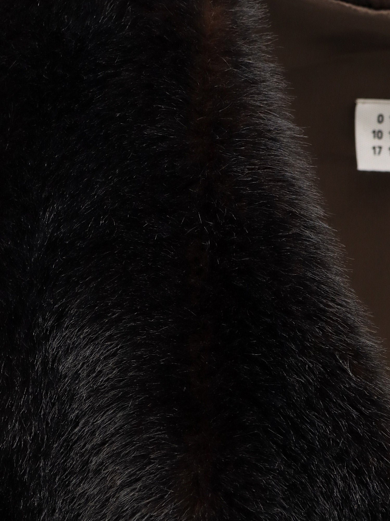 Faux shearling short dress - Image 3