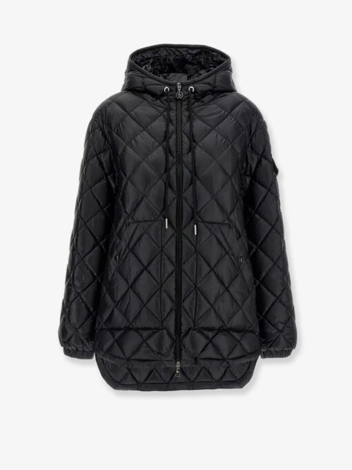 Quilted nylon down jacket