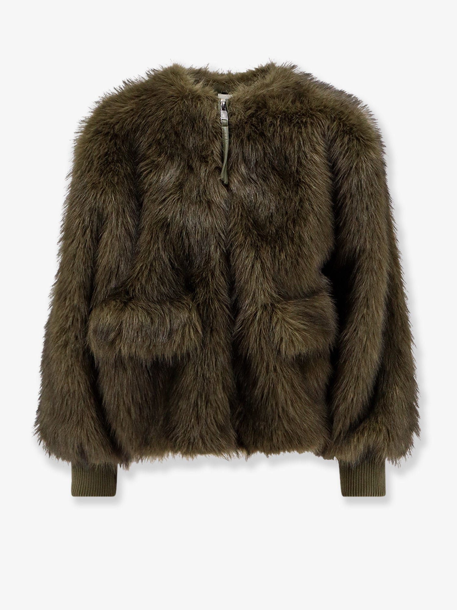 Synthetic fur jacket