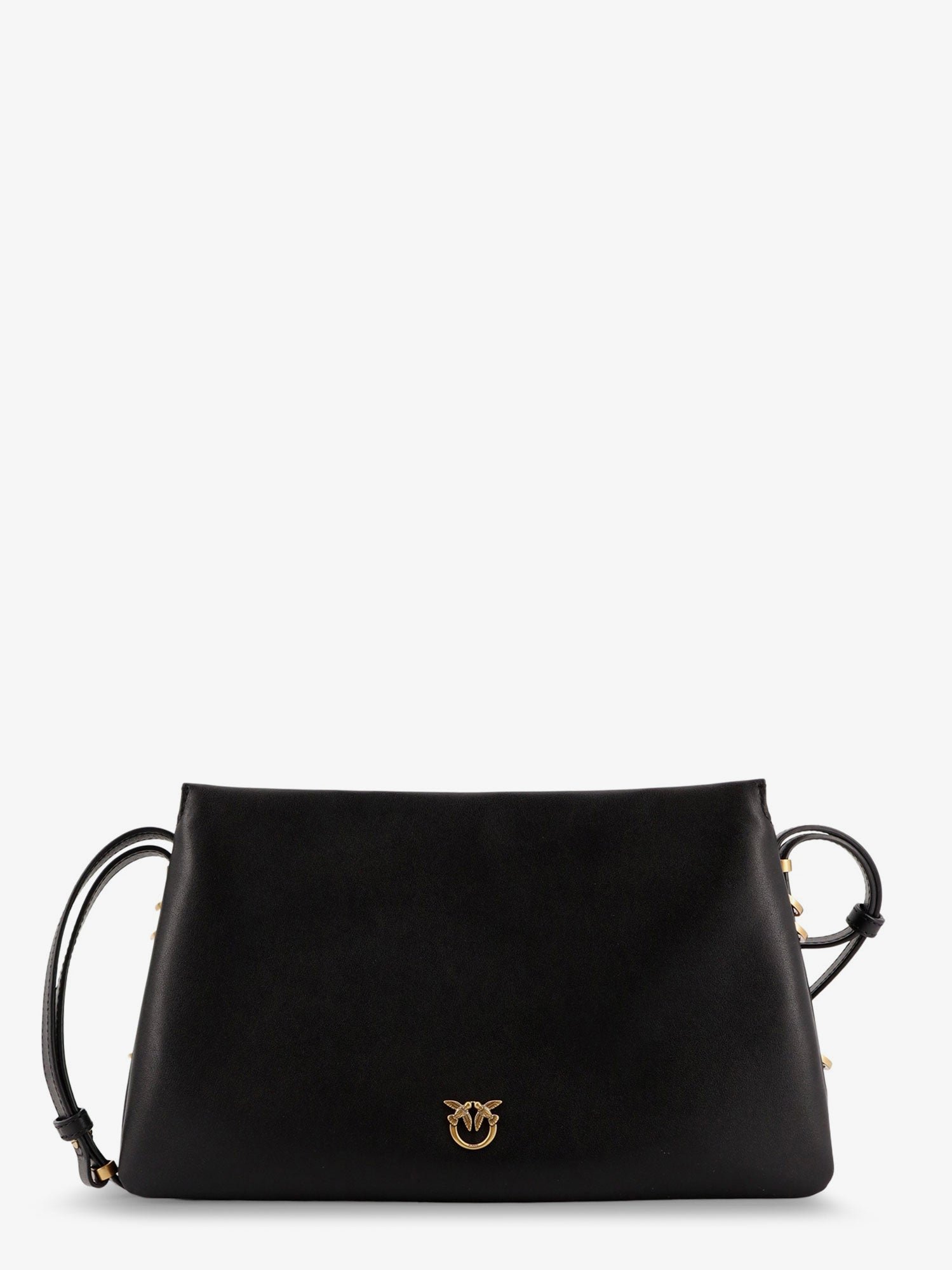 Triplet leather shoulder bag