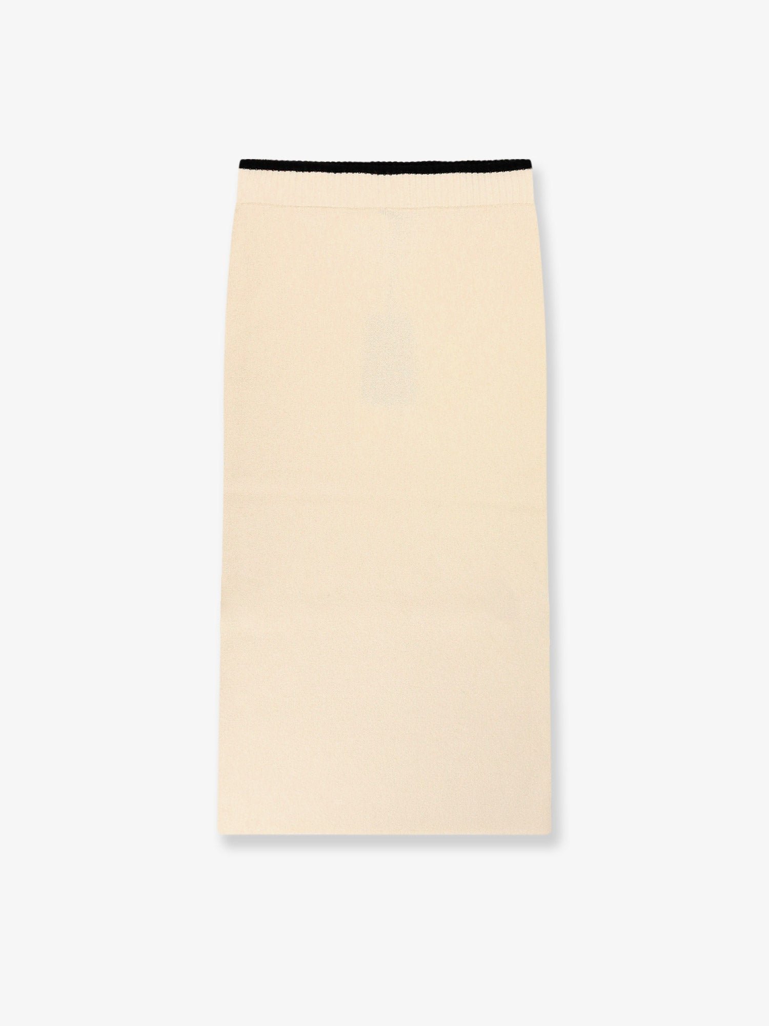 Wool blend skirt