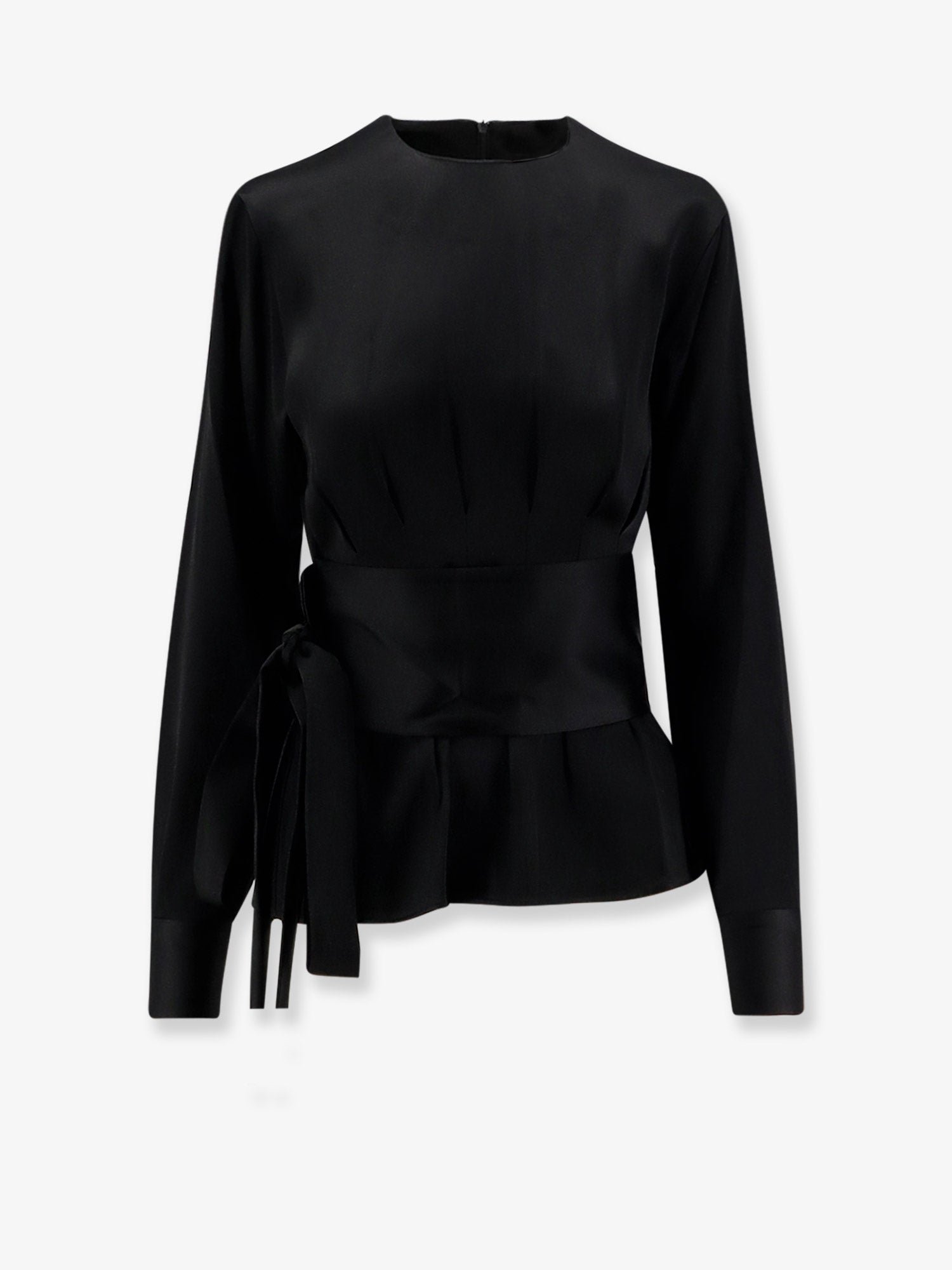Kimono satin shirt