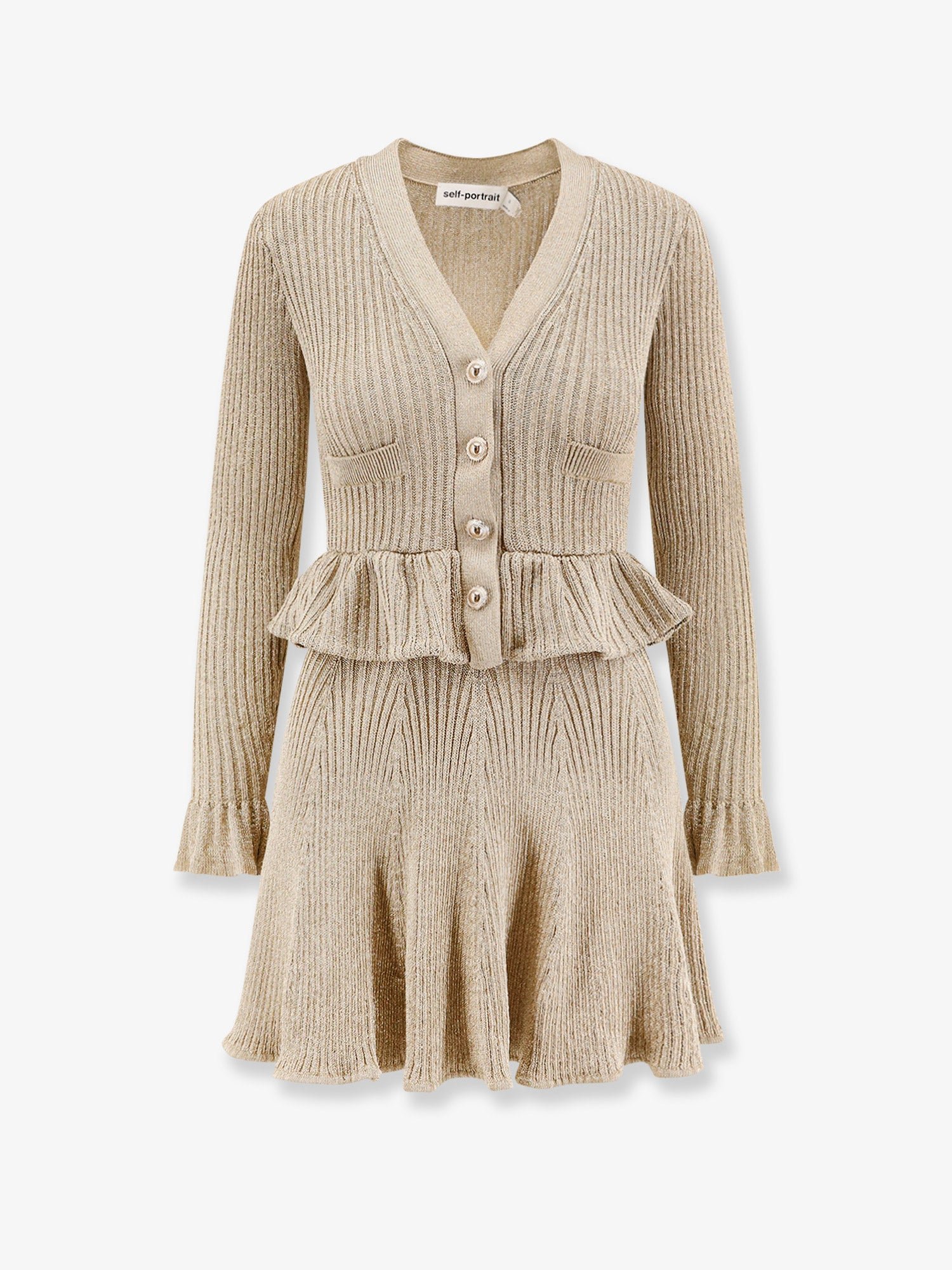 Lurex short dress