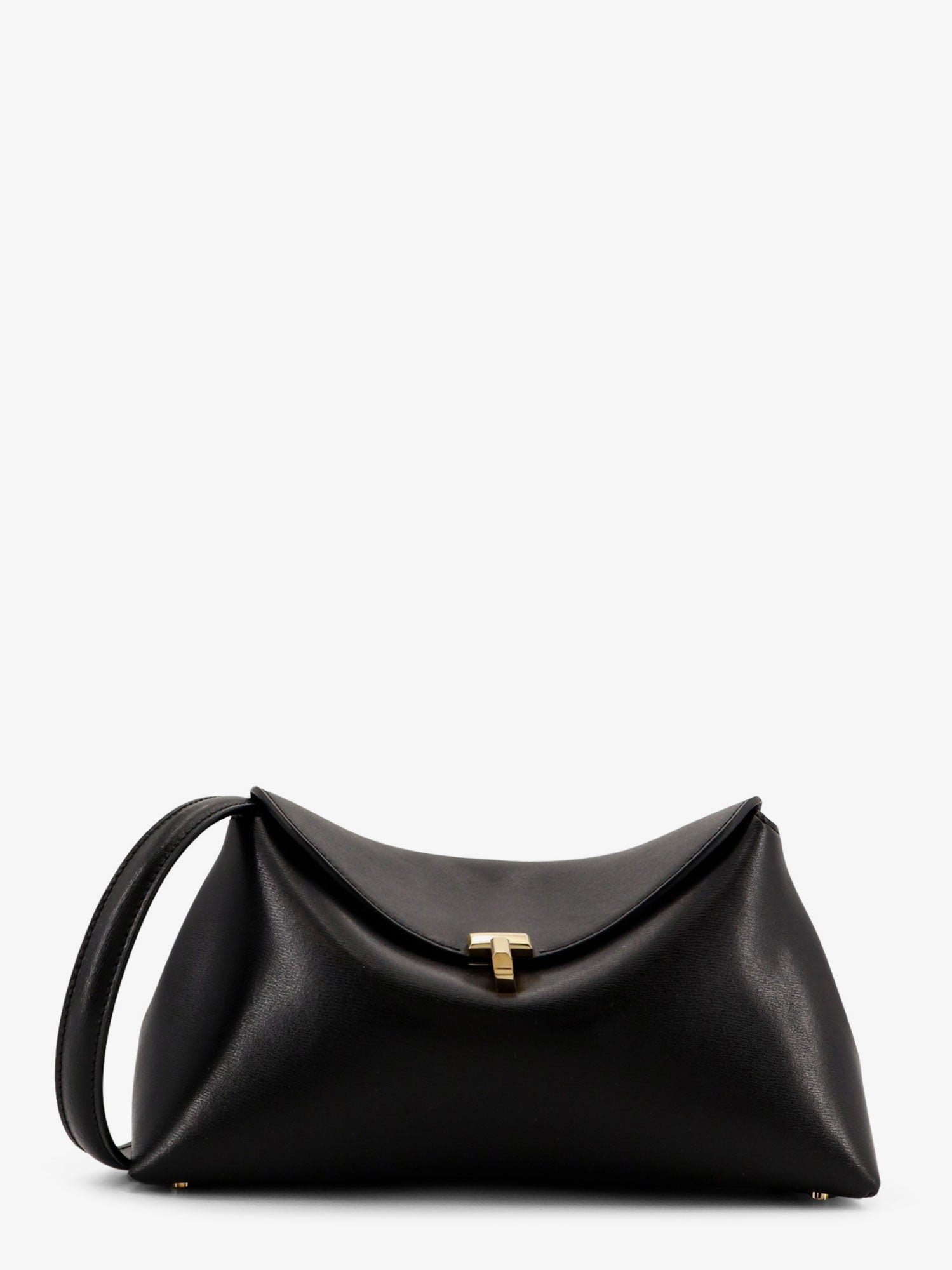 T-Lock Clutch leather shoulder bag