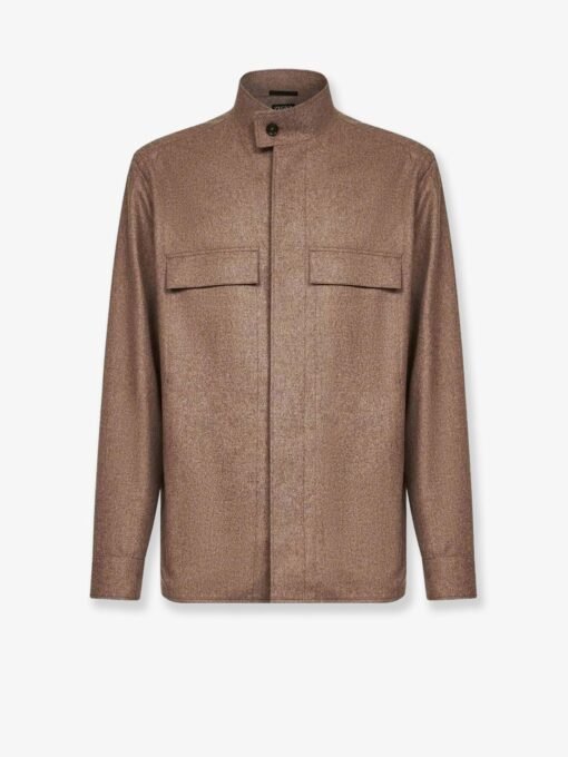 Wool overshirt