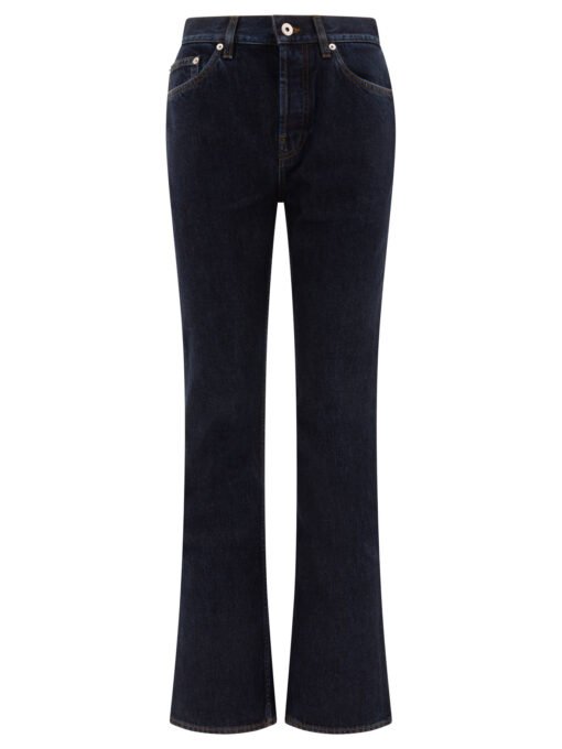 High rise bootcut jeans