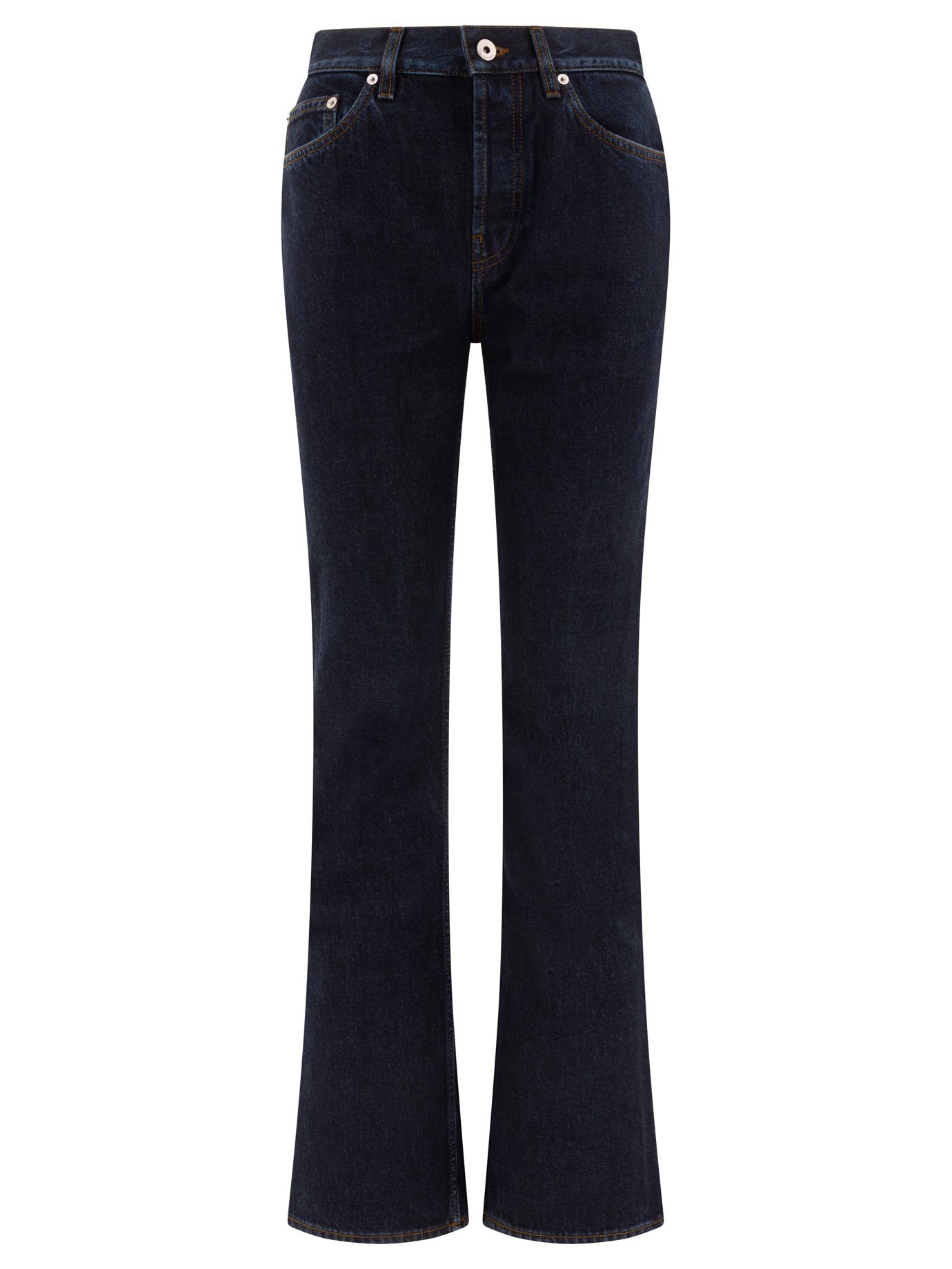 High rise bootcut jeans