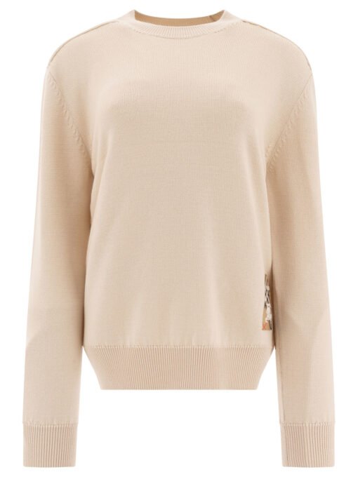 Wool crew neck sweater
