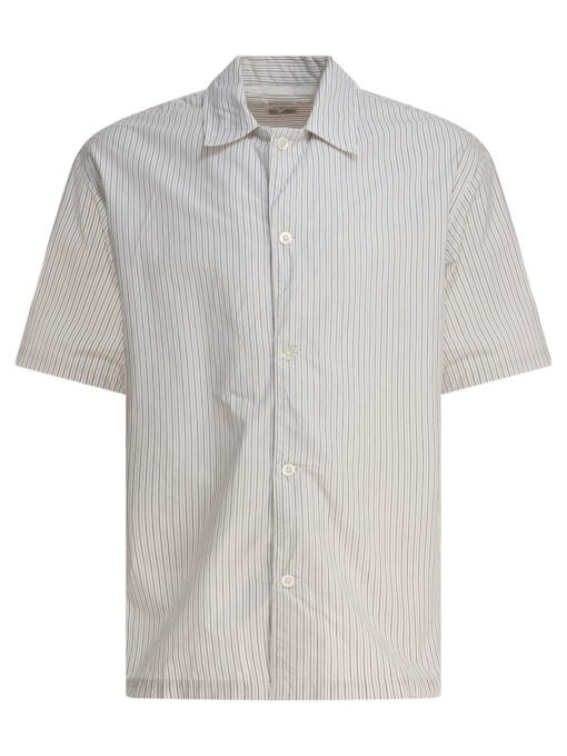 "Mads Poplin Stripe SS" Shirt