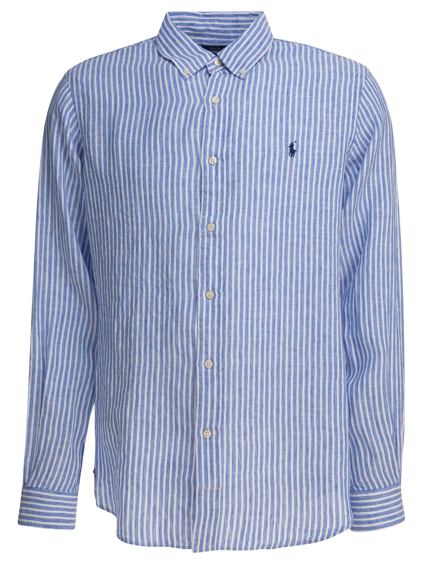 Striped linen shirt
