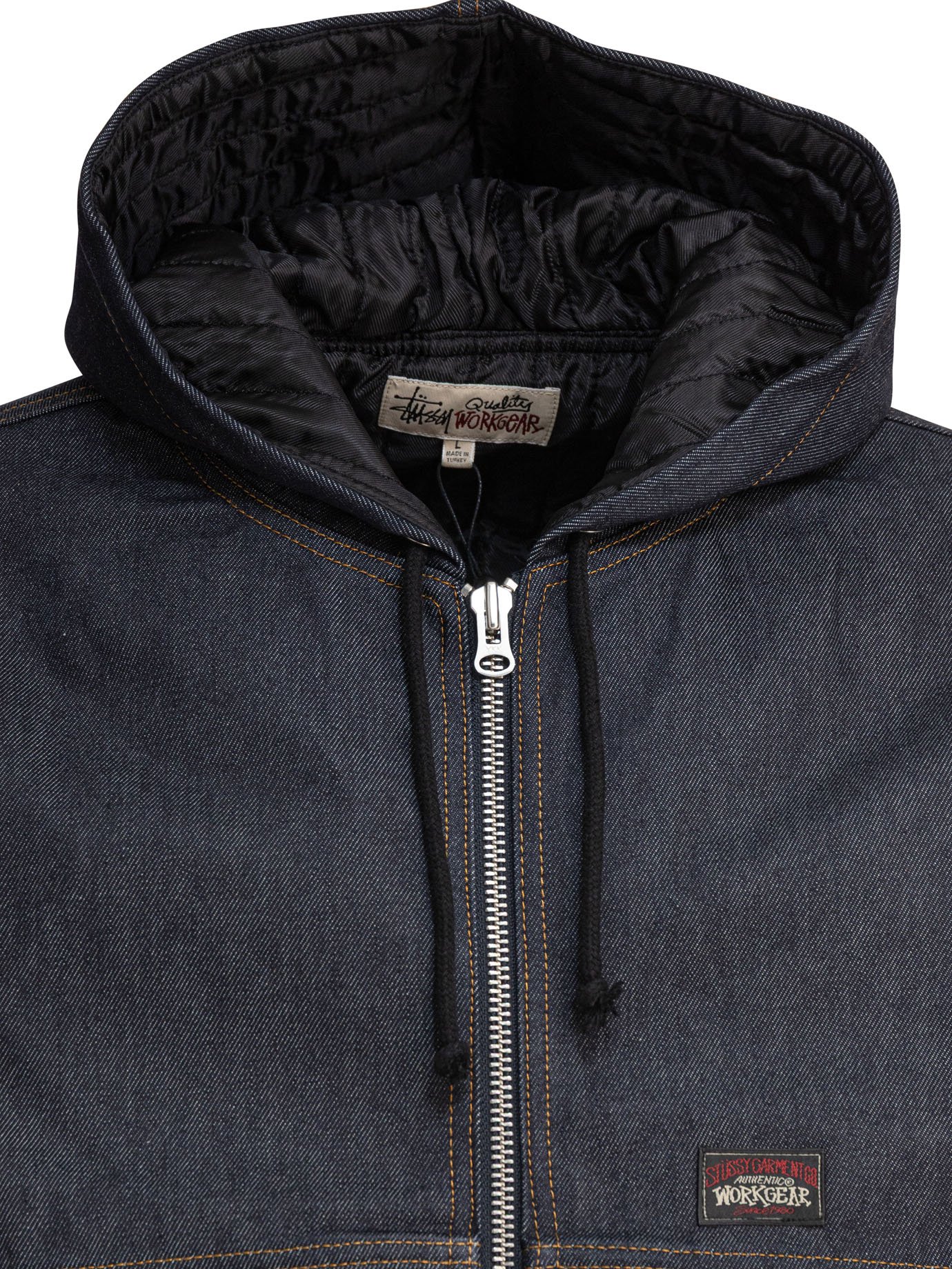 Raw denim work jacket - Image 3