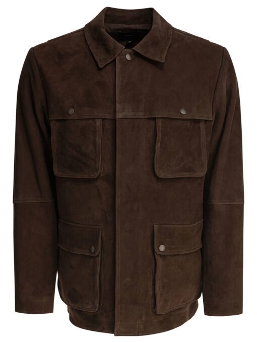 "Hunter" suede jacket