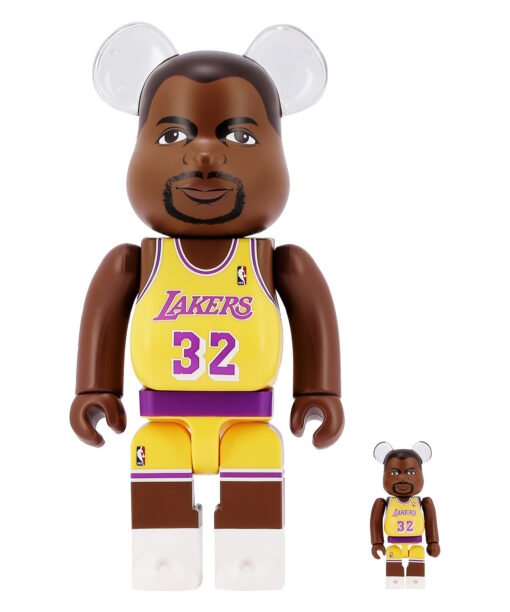 "Be@rbrick Magic Johnson" 100% and 400% toy