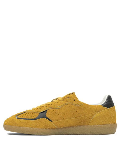 Tb.490 Rife Suede Fuzzy Yellow Leather Sneakers - Image 3