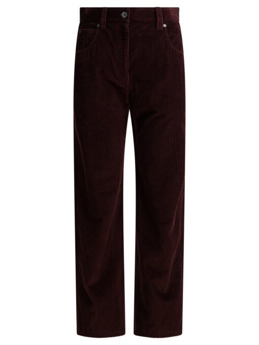 Five-pocket corduroy pants