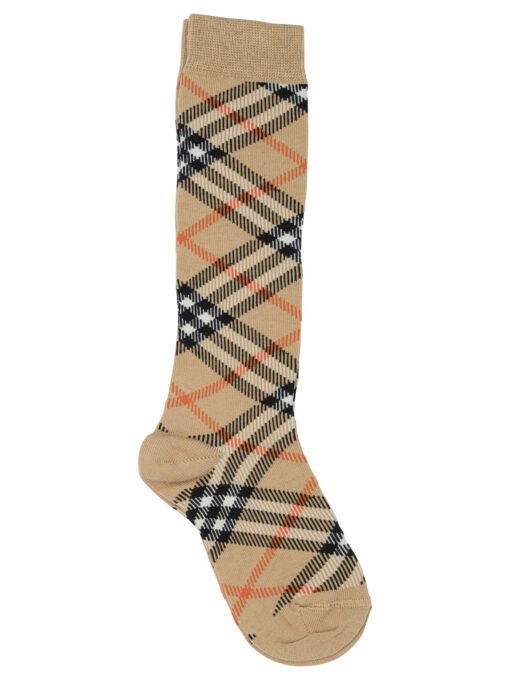 CHECK KNIT SOCK