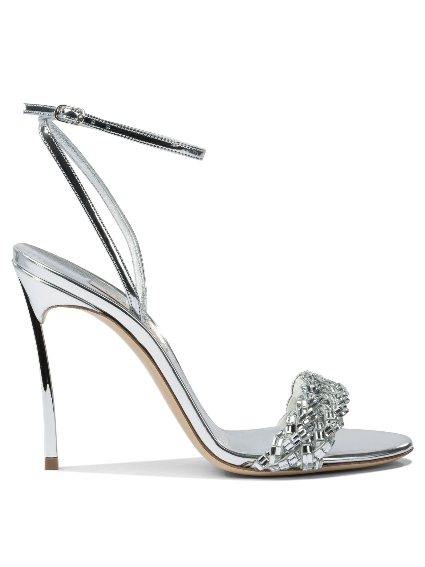 "Interstellar" heeled sandals 100 mm