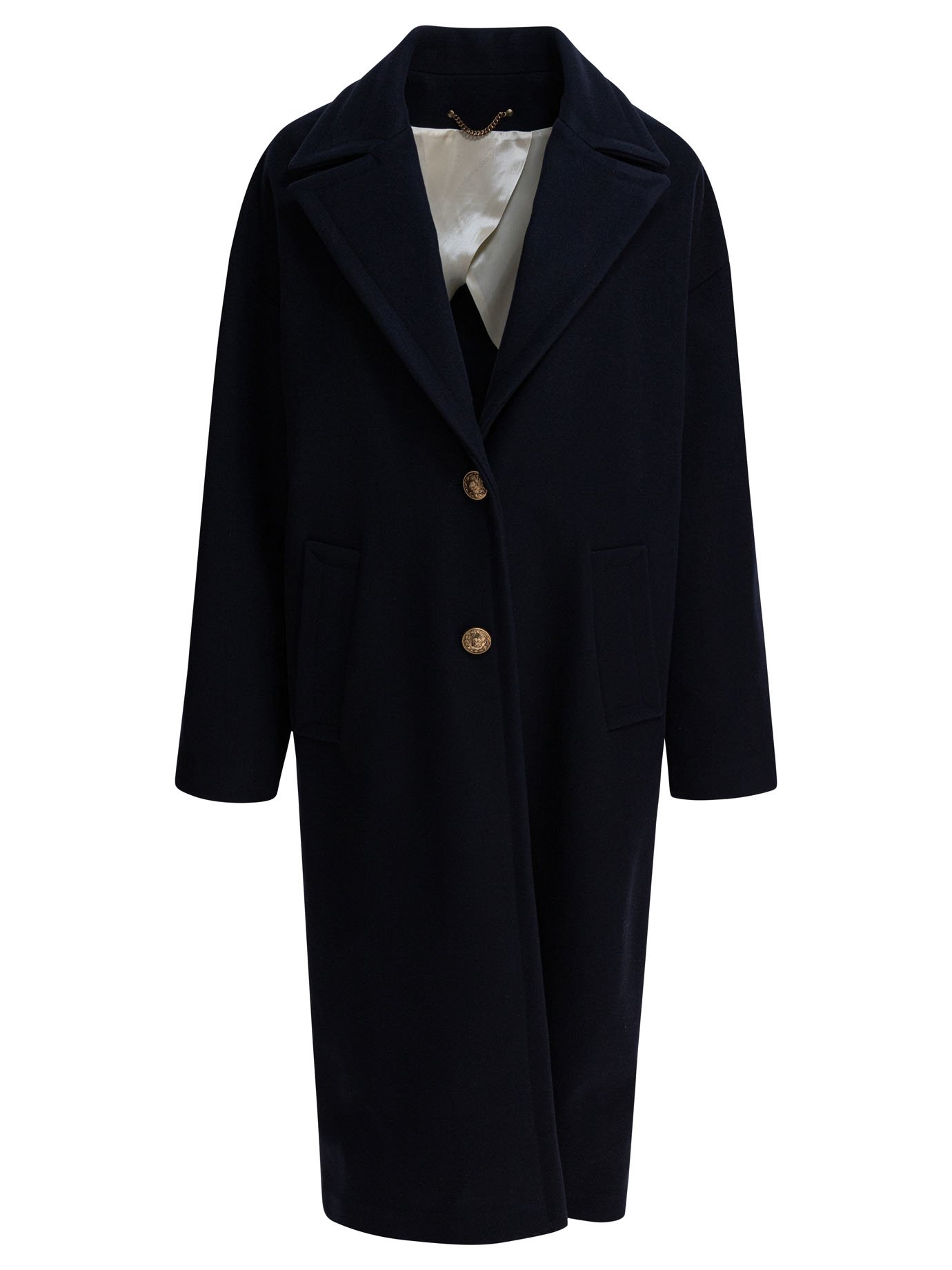 "Cocoon" Single-breasted coat