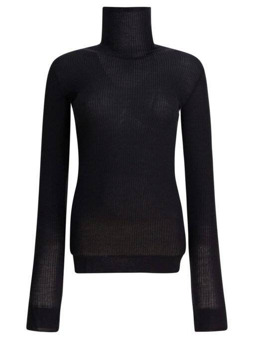 Ribbed turtleneck