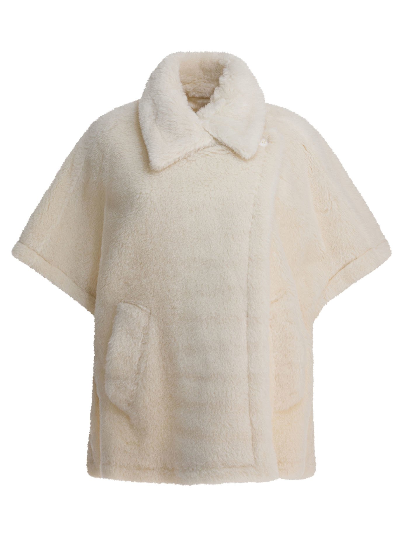 Alpaca and wool cape