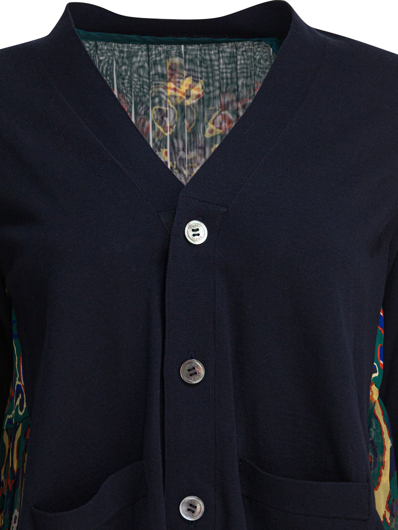 Cardigan with floral print - Image 3