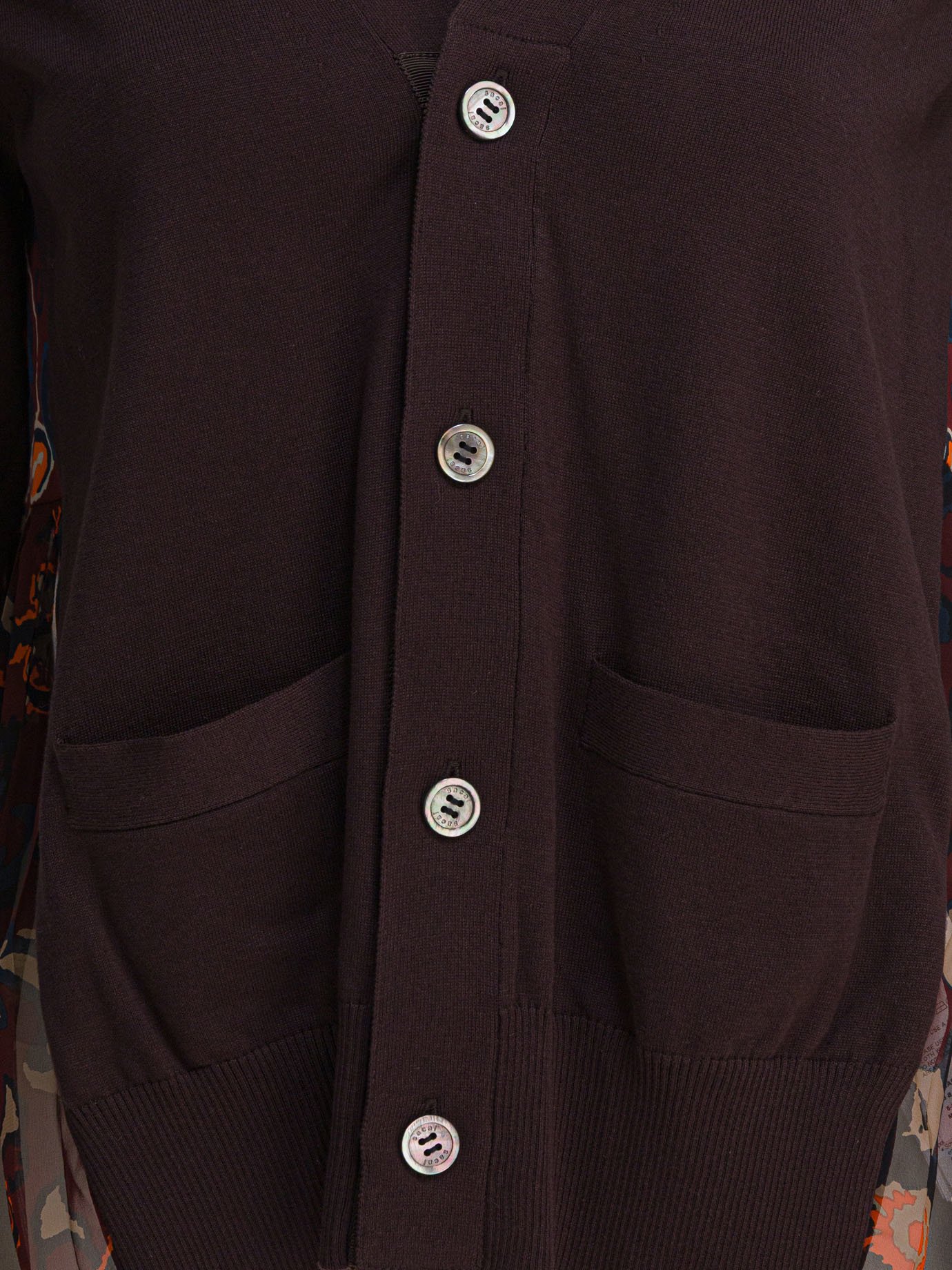 Cardigan with floral print - Image 3