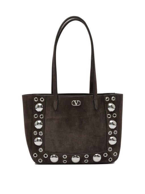 Nellcôte" suede shoulder bag