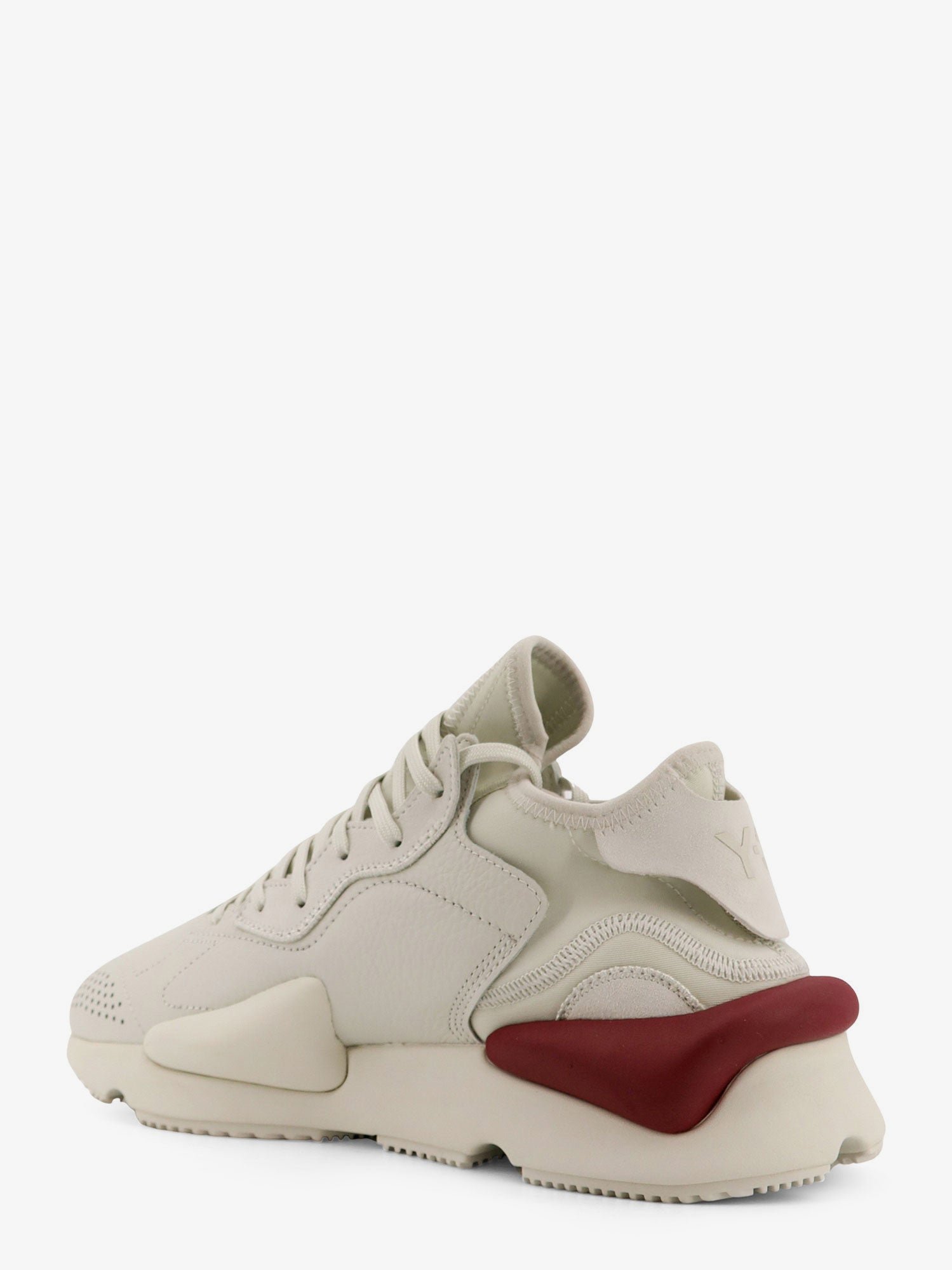 Y-3 Kaiwa leather and neoprene sneakers - Image 3