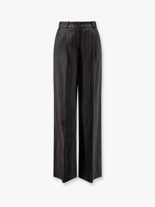 Pinstriped trousers