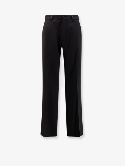 Straight Fit cotton trousers