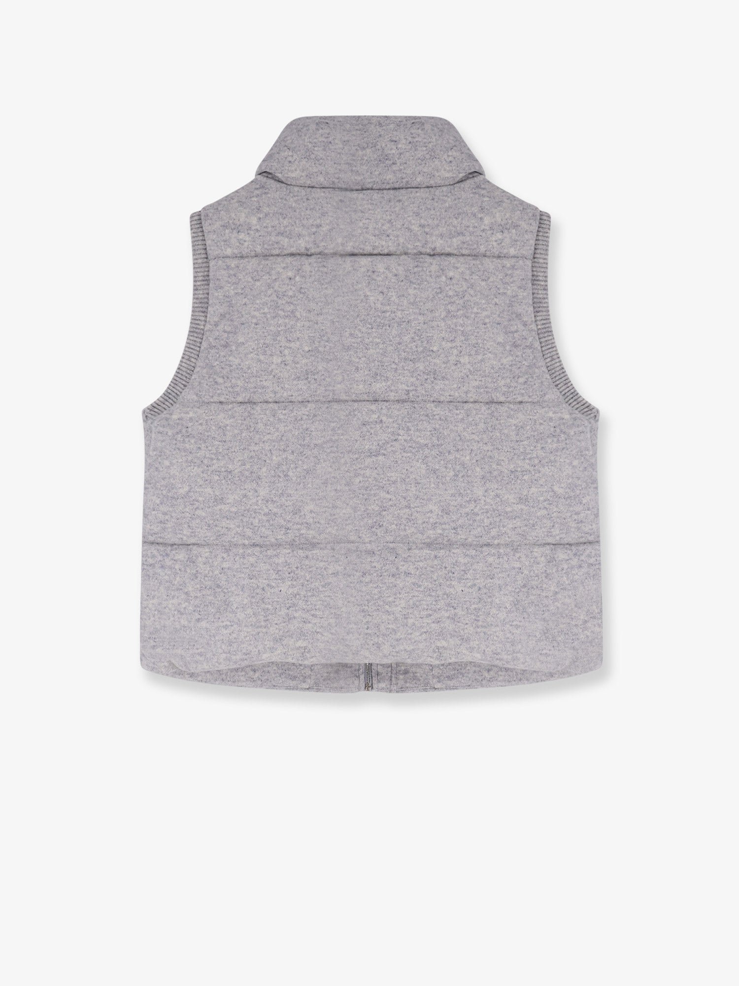 Focrina virgin wool and cashmere sleeveless jacket - Image 2