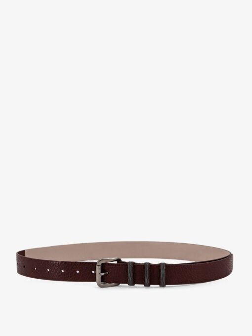 Leather belt