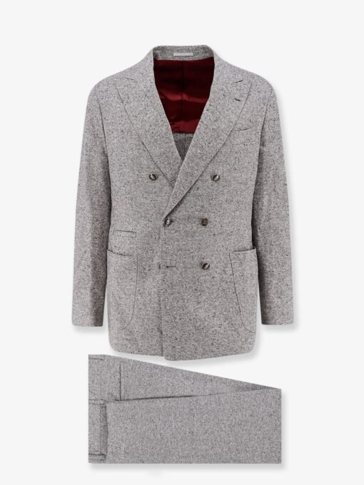 Wool and cashmere suit