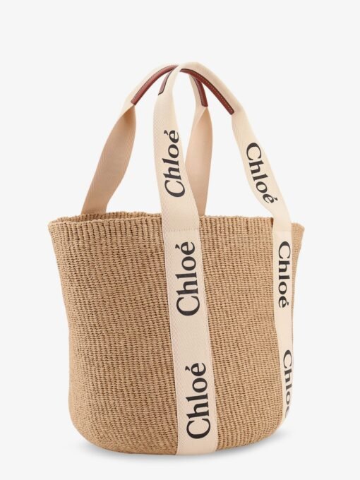 Woody rafia shoulder bag - Image 3