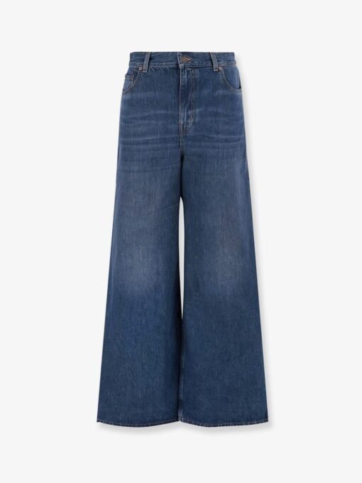Wide leg jeans