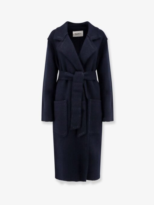 Wool and cashmere coat