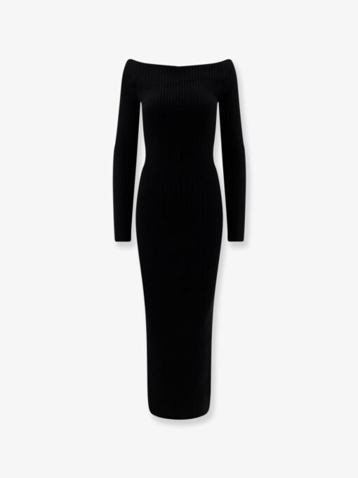 Arnes wool and cashmere long dress