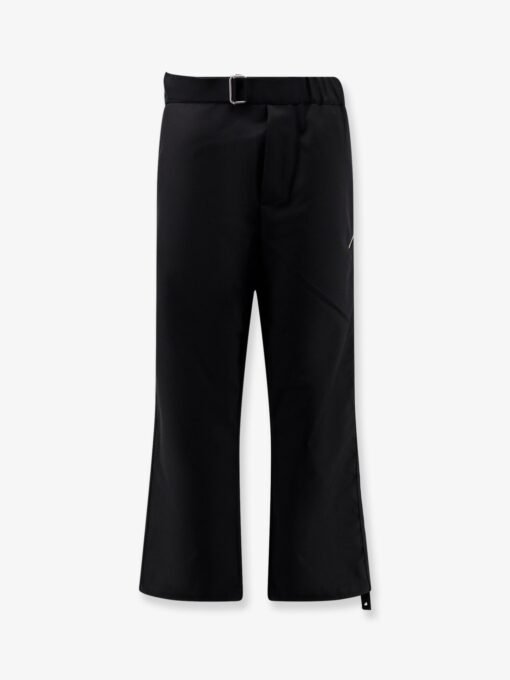 Regs wool blend trousers
