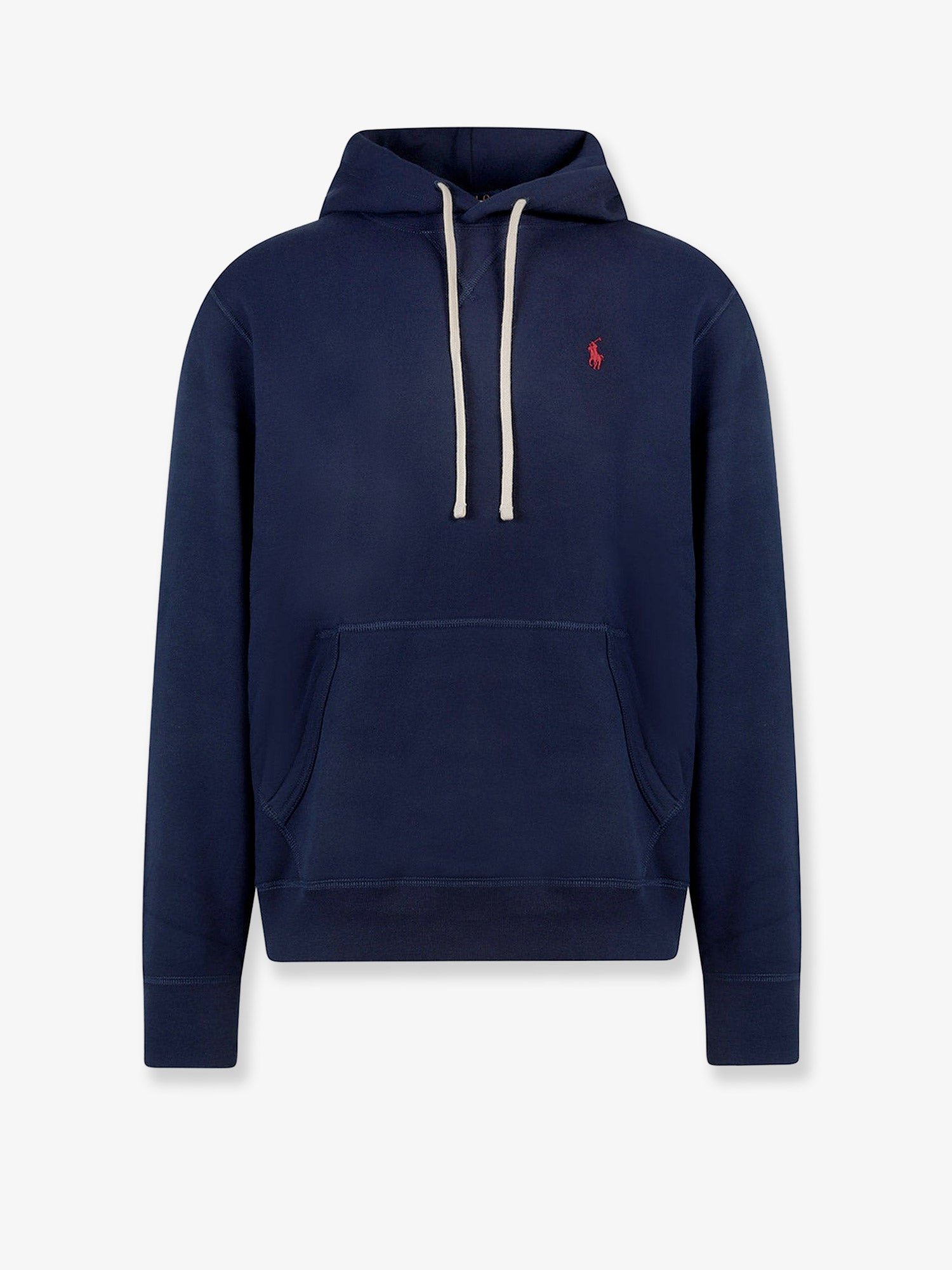 Cotton blend sweatshirt with iconic embroidery