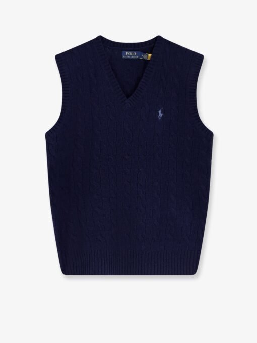 Wool and cashmere vest