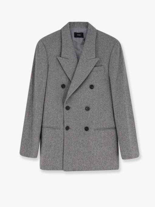 Manes wool blend double-breasted blazer