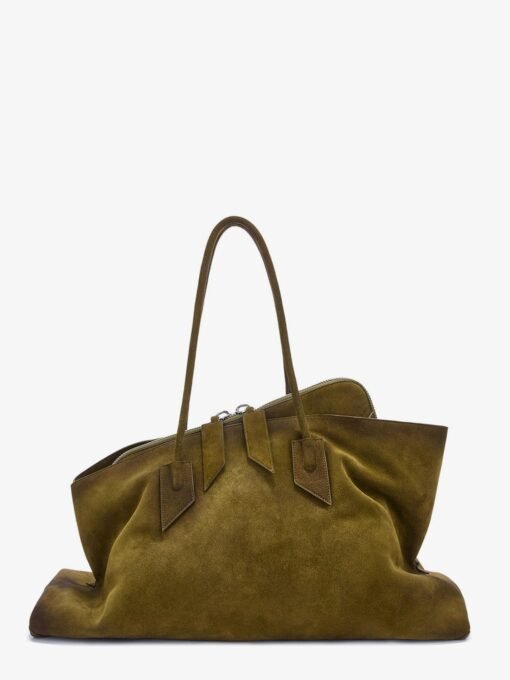 La Passeggiata Large suede shoulder bag - Image 2