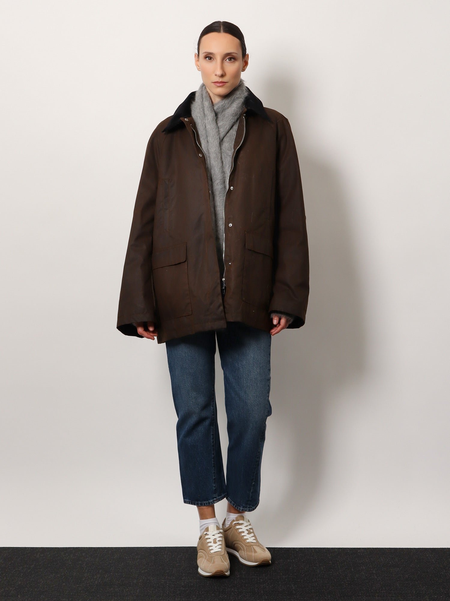 Oversized waxed cotton Country jacket - Image 2