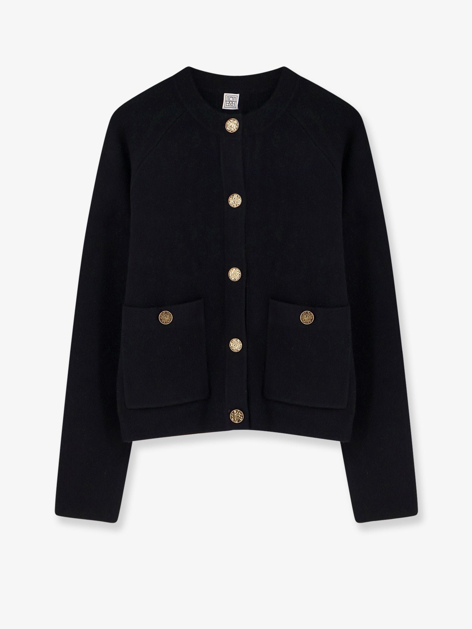 Wool and cashmere blend cardigan