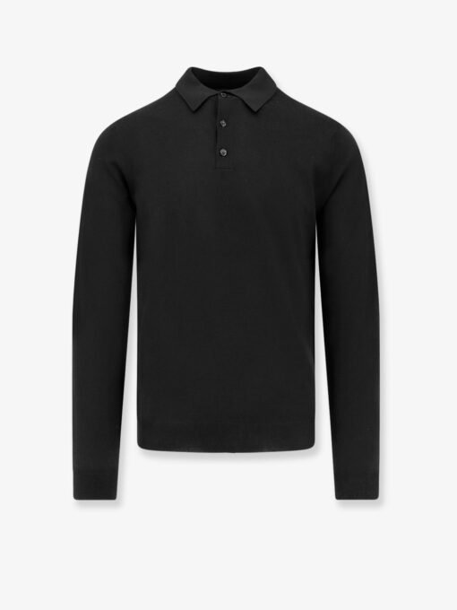 Flex wool polo shirt